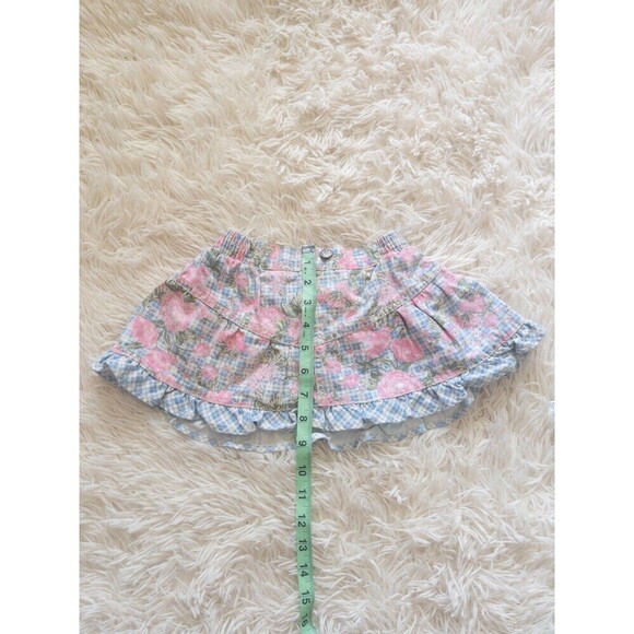 Vintage Girls Floral Skirt size 2T - Picture 5 of 6